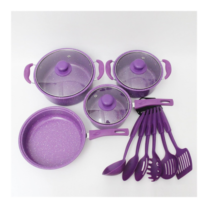 Set de cocina con ollas 14 piezas