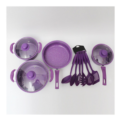 Set de cocina con ollas 14 piezas